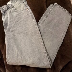 Abercrombie Gray Denim Jeans